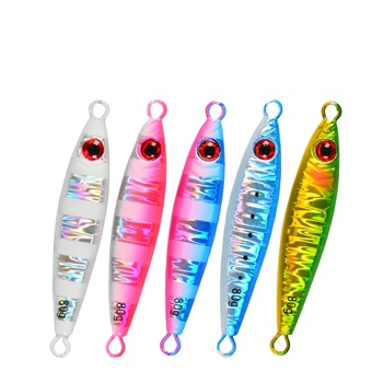 Cross-Border Xiao Pang New Color Lead Bait Long-Distance Casting Slow Jigging Laser Glow-in-the-Dark Metal Lure Hard Bait Fish – Metal Jig – view 1