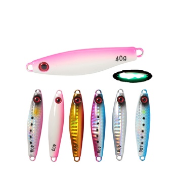 Tuolu New Product Metal Lure Jig Artificial Hard Bait Bionic Sea Fishing Bass Jig No Hooks Wholesale – Metal Jig – view 1
