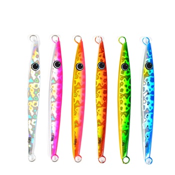 Fast-Sinking Artificial Hard Bait Jig Lure 150g Long-Cast Laser Metal Lead Jig Without Hooks for Jigging – Metal Jig – view 1