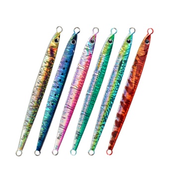 Lure Bait TK Fast-Sinking Metal Plate Noctilucent UV Lead Fish 150g 180g Sea Boat Fishing Tuna Squid Red Yellow Hard Bait No – Metal Jig – view 1