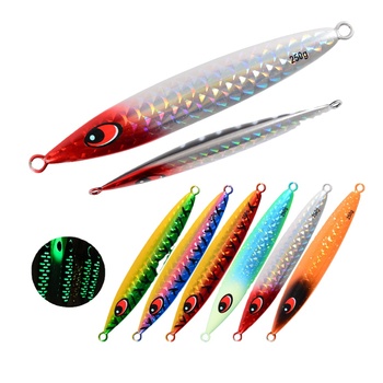 Sea Fishing Artificial Hard Bait Luminous Slow-Rolling Fast-Sinking Metal Jig Lure 250g-600g Tuna – Metal Jig – view 1