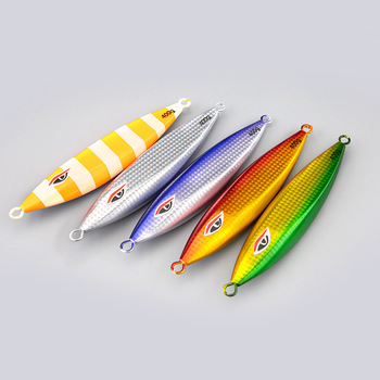 Deep-Sea Boat Fishing Artificial Hard Bait Slow-Rolling Luminous Metal Jig Lead Fish Tuna Bait 300g 400g 500g Wholesale – Metal Jig – view 1