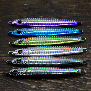Iron Plate Lead Fish Lure 60 80g Long-Distance Cast Spanish Mackerel Bait Sea Fishing Bass Artificial Biomimetic Fishing – Lure – view 1