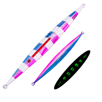 Jig Slow-Shaking Sea Fishing Boat Fishing Iron Plate Lead Fish Large-Grammage Long-Cast Deep-Sea Tuna Lure Trolling Fishing – Metal Jig – view 1