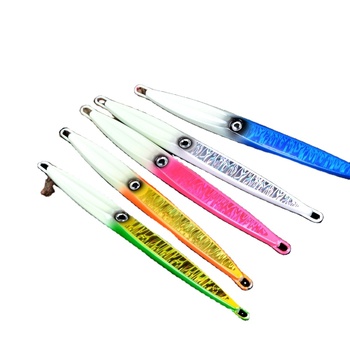 Sea Fishing Luminous Slow-Jerking Metal Jig 40g-500g Heavy Metal Bait Deep-Sea Boat Fishing Lure for Saltwater Fish – Metal Jig – view 1