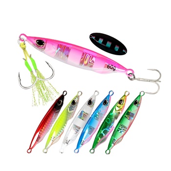 Metal Jig Lure for Shore & Long-Distance Casting Artificial Hard Bait Without Hooks Sea Fishing & Boat Fishing – Metal Jig – view 1