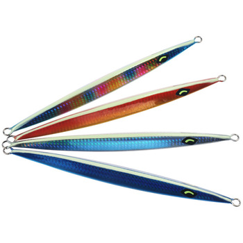 Glow-in-the-Dark Iron Plate Lead Fish Jig Bait for Deep-Sea Boat Fishing Slow-Rolling Artificial Hard Bait Without Hooks – Metal Jig – view 1