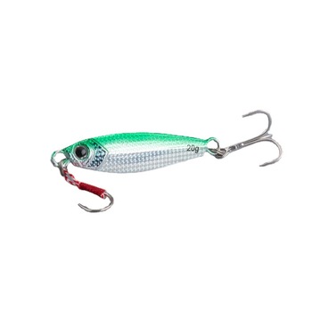 Simulation Small Fish Luminous Dragon Tooth Metal Jig Lure Long-Cast Sinking Bait Crappie Special Killer 5-Piece Hooks Fishing – Metal Jig – view 1
