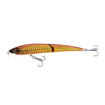 Wholesale Stainless Steel Bionic Artificial Hard Bait Minnow Two-Joint 12g 11cm Lure for Bass Fishing – Minnow – view 1