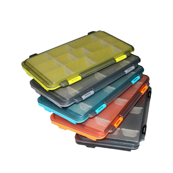 Wholesale Multifunctional Double-sided Adjustable PP Fishing Lure Box with Stream Lake & River Storage for Fishing Tackle – Lure – view 1