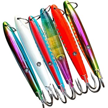 Pencil Lure Double-Hook ABS Plastic Artificial Hard Bait Long-Cast Sinking Sea Freshwater Sea Bass Salmon Catfish Marlin Pike – Pencil – view 1