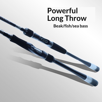 Long-Throw Ultra-Long-Throw Fast-Action Bass Lure Rod Sea Bass Rod 2.58m Rivers & Streams Weihai In-Stock Wholesale – Rod – view 1
