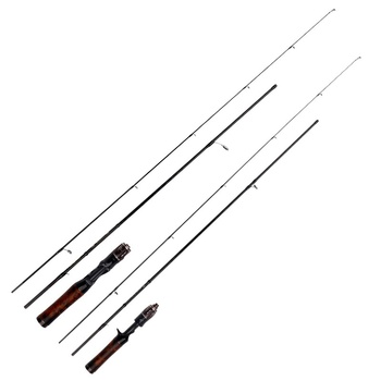 Micro-Item Fuji Solid Wood Carbon Super Soft for Lure Fishing Rod Soft Tone Stream Rod Whitebait Bighead Carp Weihai Stock – Soft Lure – view 1