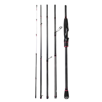 5 Portable Luya Rod Carbon Fiber Rod Ultra-Fast Straight Handle Travel Rod Lure Ultra-Hard Tuning 2.13m/2.29m Sizes Spot – Hard Lure – view 1