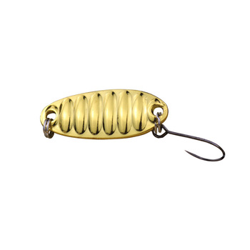 Flat-Vibration Sequin Micro-Object Stream Lure Bait Zinc Alloy with Hooks for Bluegill Mandarin Fish – Hooks – view 1