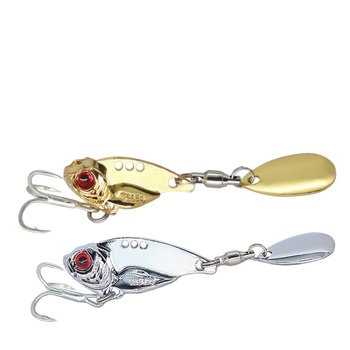 Le Xin Factory Direct Zinc Alloy Artificial Hard Bait VIB for Freshwater Fish Without Hooks – Hard Lure – view 1
