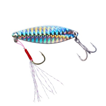 Lexin Luya Bass Artificial Hard Bait Flash Laser Metal Sequins Far-Shoot Full Swimming Layer Freshwater Bambon – Metal Jig – view 1