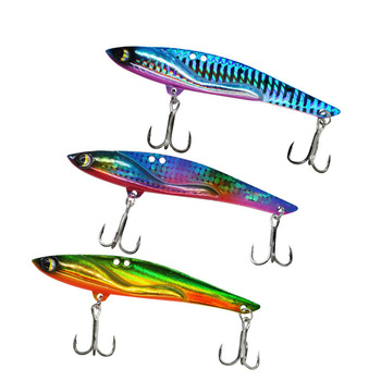 Espressif Lure Big Heavy Ultra-Long-Cast 35g Artificial Hard Bait Stainless Steel VIB Sea Fishing Sea Bass DW38-C Cross-Border – Hard Lure – view 1