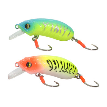 Espressif CC60 CC50 Rocker Fat Man Single-Hook Version ABS Lure Minnow Freshwater Stream Fishing Freshwater Fish Bait Wholesale – Minnow – view 1