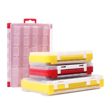 Burle Factory Supply Waterproof Rigid Fishing Storage Box for Stream Lake Use Portable Thickened Base Removable Accessories – Lure – view 1