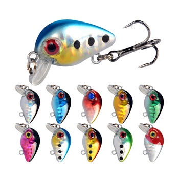 Internal Laser Minnow Lure, Bionic Hard Bait Fishing Hook, 2.6cm/2.1g, Suitable for Tilapia – Minnow – view 1