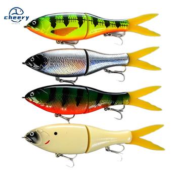 CHEERY New Tail Multi-Jointed Fishing Lure, Swimbait for Pike Bass, Saltwater Freshwater Fishing Tackle – Soft Lure – view 1