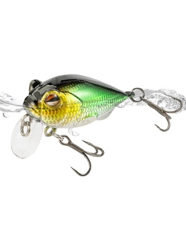 Floating Minnow Crankbait Lure, Bionic Plastic Hard Bait, Wobbler Lure for Topmouth Culter – Minnow – view 1