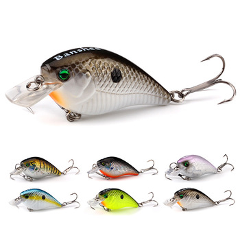 Outdoor Sports Fishing Tackle, Floating Crankbait Lure, Cross-border Minnow Hard Bait, 60mm/12g – Minnow – view 1