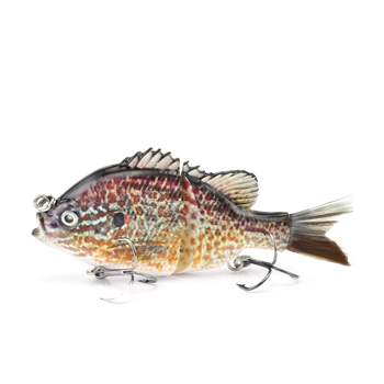 2-Segment Bionic Hard Lure with Hair Tail, 125mm 43.2g Fishing Tackle Lure for Angling – Hard Lure – view 1