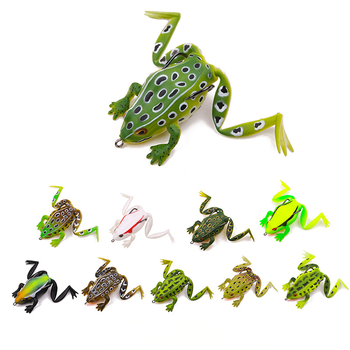 Frog Lure 6.5cm/17.2g, Toad Frog Soft Bait, Realistic Bionic Fake Bait for Fishing – Soft Lure – view 1