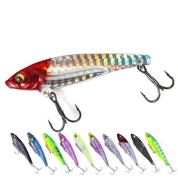 Lead Coated Copper VIB Lure, Metal Vibration Hard Bait Long Cast Freshwater Artificial Lure for Topmouth Culter – Metal Jig – view 1