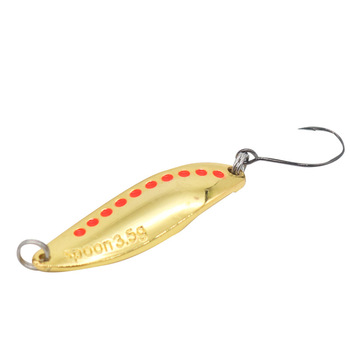 Lexin Leech Viper Luya Sequin Luya Bait Spoon Zinc Alloy Artificial Hard Bait for Bass Green Red Eye Killing Horse Mouth Brushed – Metal Jig – view 1
