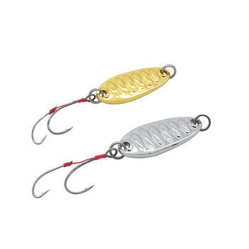 [Le Xin] Stainless Steel Live Bait Double Hook Luya Bait with Sequin Stream Micro-bait Design-Wholesale – Hooks – view 1