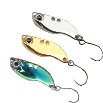 Metal VIB Artificial Hard Bait with Hooks-Freshwater & Seawater Swimming Layer Design – Metal Jig – view 1