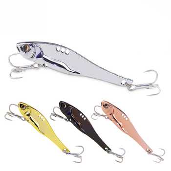 Lure Long Lure Vib Zinc Alloy Artificial Hard Bait Fresh Water Seawater Long-distance Full Swimming Lure Fishing Fish – Hard Lure – view 1