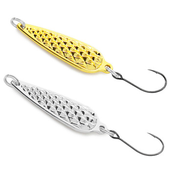 Micro Metal Spoon Lure, Ultralight Stream Spoon for Minnow, Bleak, Topmouth Culter and Bass, Freshwater Imitation Fishing Bait – Metal Jig – view 1