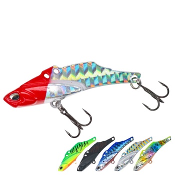 Lexin Luya DUO Vib Super Long-range Lead-coated Copper High Frequency Tremor VIB Artificial Hard Bait with Hooks – Hard Lure – view 1