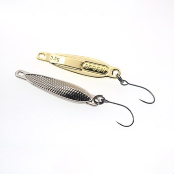 Zinc Alloy Artificial Hard Bait Lure Minnow for Perch Green Striped White Cocked Mouth Bionic Fake Bait – Minnow – view 1