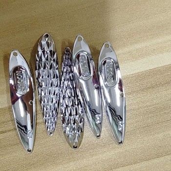 Pineapple Leech Sequins Far Cast Zinc Alloy Lure Artificial Hard Bait for Bass Without Hooks – Hard Lure – view 1