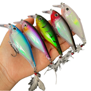 8.5cm 12.3g Minnow Fishing Lure, Bionic Imitation Artificial Bait for Freshwater and Saltwater Fishing – Minnow – view 1