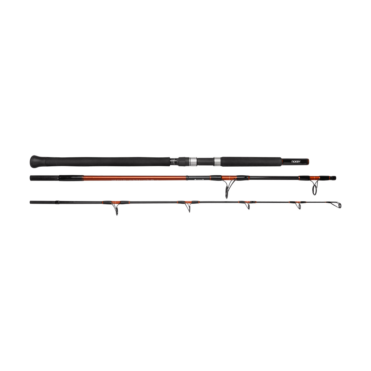 Portable Sea Boat Fishing Rod-Three Section Travel Wave Climbing Lure Golden Gun Design Stainless Saltwater Fish – Fishing Rod – view 2