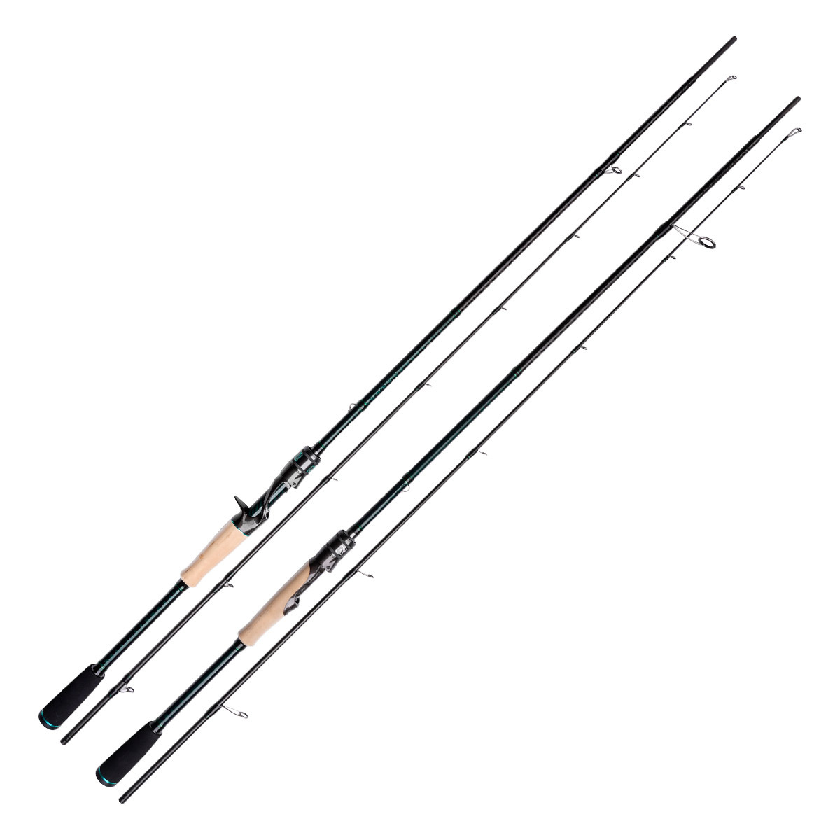 Worm Rod Fast Adjustment Long Throw Carbon Fishing Rod Lure Fishing Black Pit Perch Straight Gun Handle – Fishing Rod – view 5