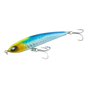 For Nobby Stainless Steel Submerged Mino Luya Fake Bait 109g for Saltwater Fish Boat Fishing Long Throw – Lure – view 1