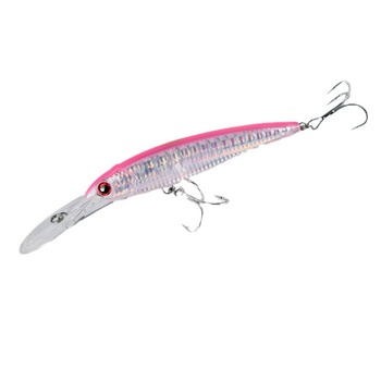 For ABS Sea Boat Hard Bait Fake Long Tongue Plate Trolling Mino Luya for Saltwater Fish 52gGT – Trolling Lure – view 1