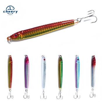CHEERY 30g 40g Long Casting Metal Bionic Jigging Lure High Quality Fishing Bait for Ocean Boat Fishing – Metal Jig – view 1