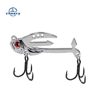 CHEERY 5g-11.5g Vibration Metal Vib Lure Hard Jigging Lures Vib Spoon Fishing Baits Midwater Baits Saltwater Fish Sea Bass Pike – Metal Jig – view 1