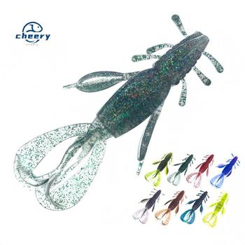 CHEERY New 10cm/10.5g 9 Colors Free Sample PVC Artificial Soft Bait Topwater Lure for Bass Fishing in River & Lake – Soft Lure – view 1