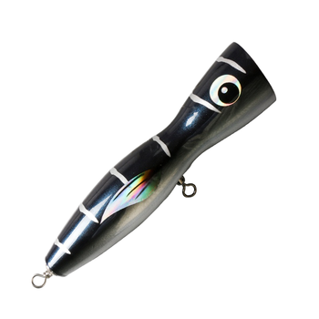20cm 120g Wooden Splashing Popper Lure Saltwater Boat Trolling Fishing Artificial Bait – Popper – view 1