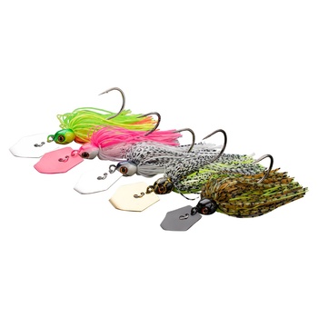 Whisker-Style Stainless Steel Splash Guard Set for 7g/9g/11g/14g JIG Lure Artificial Bait Live Bait Without Hooks – Metal Jig – view 1