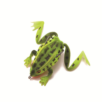 Thunderfrog Artificial Soft Bait Plastic 6.5cm/17.2g Frog Lure Fishing Bionic Simulation Bait – Soft Lure – view 1